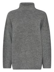 Lundgaard Strik - Oversize Knit - Light Grey Melange