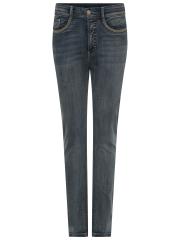 Cero jeans Magic fit model BOTTOM UP - 72 cm. - blå med slid effekt