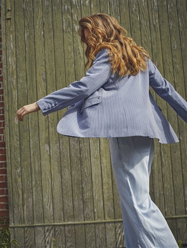 Cero blazer - Nålestribet