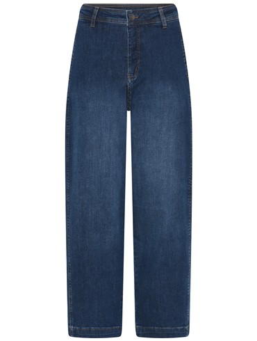 Barrel bukser - denim