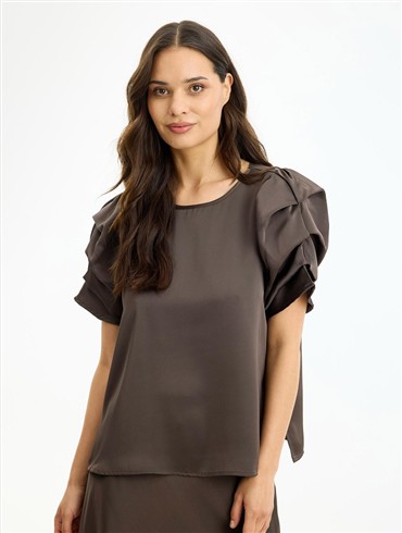 INFRONT Bluse 801 - brown