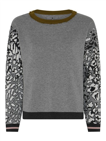 Lundgaard jacquard strik