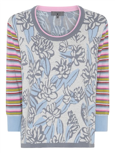 Lundgaard jacquard strik